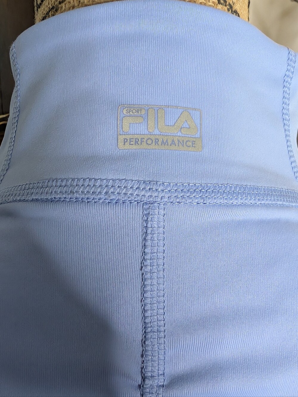 Fila Light Blue Full-Zip Jacket with Floral Accent - Picture 9 of 12